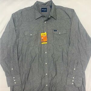 Wrangler Charcoal Western Shirt
